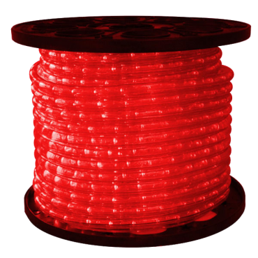 1/2 inch LED Red Rope Light