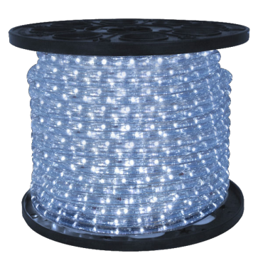 3/8 inch LED Cool White Rope Light-Heavy Duty Commercial Use