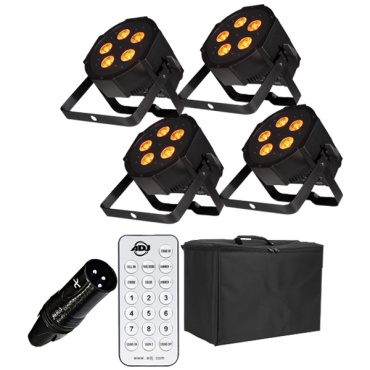 American DJ Mega QA GO Battery Quad Pack 