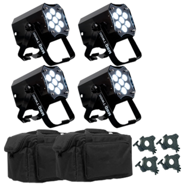 American DJ MOD TW100 LED Par Can 4 Pack 