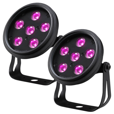 Antari DFX-IPS510 DarkFX Spot 510 IP UV LED Fixture 2-Pack