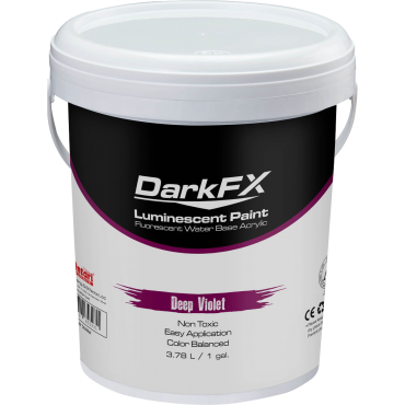 Antari DarkFX UV Paint (Deep Violet, 1 Gallon)