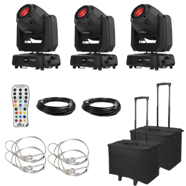  Chauvet DJ Intimidator Spot 360 Three Pack 