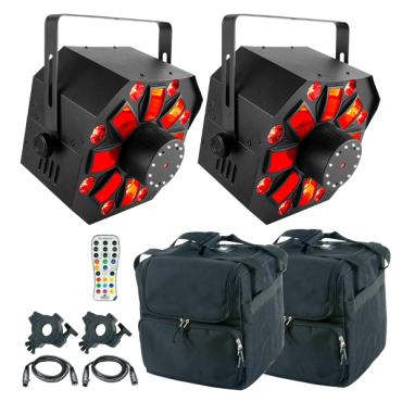  Chauvet DJ Swarm Wash FX  & Bags Duo Package