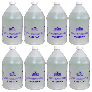 CHAUVET HAZE FLUID - CASE OF EIGHT
