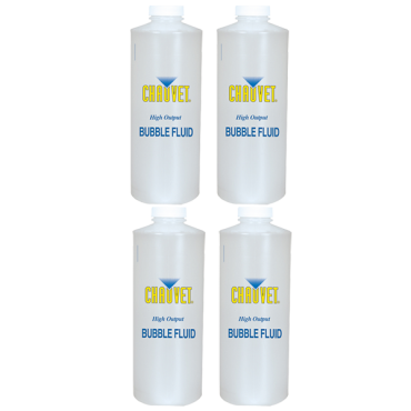CHAUVET BUBBLE FLUID - QUART CASE OF FOUR