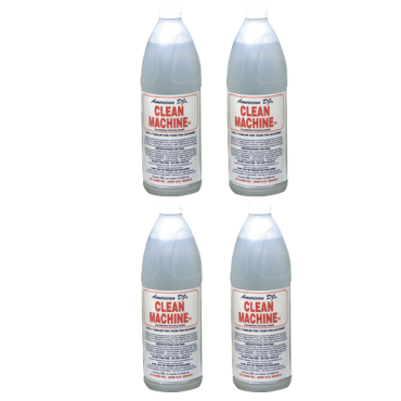 AMERICAN DJ CLEAN MACHINE FLUID - CASE OF FOUR