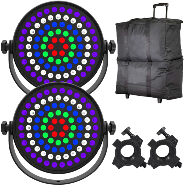 JMAZ Lighting JZ1019 HALO Q4 Wash QUAD 2-Pack