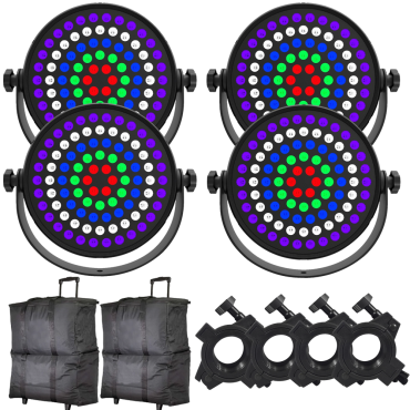 JMAZ Lighting JZ1019 HALO Q4 Wash QUAD 4-Pack