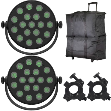 JMAZ Lighting JZ1020 HALO H6 Wash HEX 2-Pack