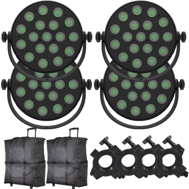 JMAZ Lighting JZ1020 HALO H6 Wash HEX 4-Pack 