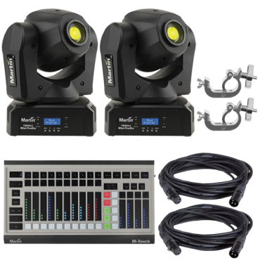 Martin THRILL Mini Profile 2-Pack with DMX Controller