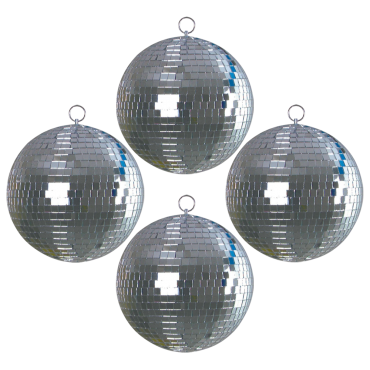 ProX MB-8 8" Mirror Balls ABS Four Pack