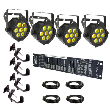 Chauvet SlimPAR Tri 7 IRC Mobile Uplighting System