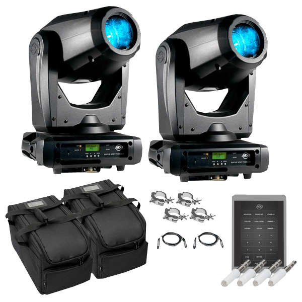 mammal rytme coping American Dj Focus Spot Three Z 100w Led Moving Head Spots With Motorized  Focus And Ir Transmitters Package | DJ Packages | DJ Lights | 123Blacklights