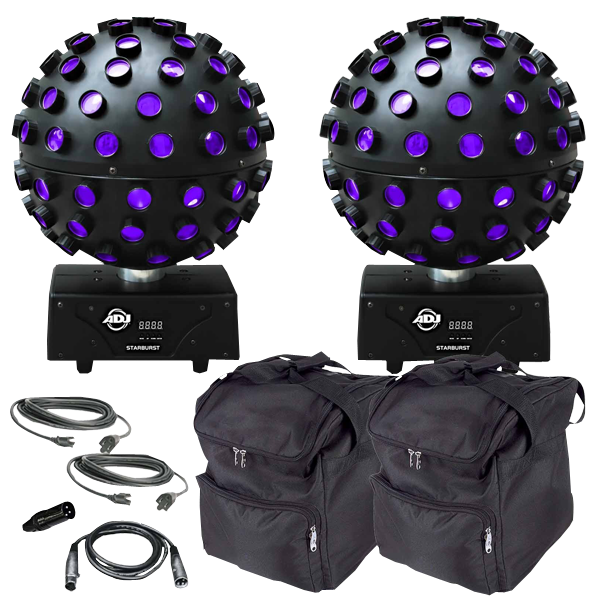 american dj starburst dj duo bundle dj lighting packages
