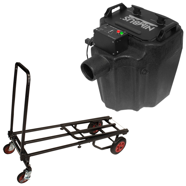 Chauvet DJ Nimbus Dry Ice Smoke / Fog Machine & Cart