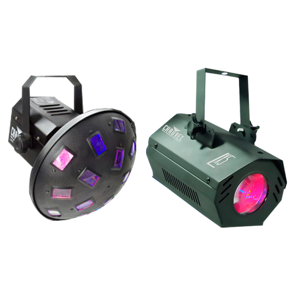 CHAUVET DJ LX-5 Moonflower Effect LED Party Light w//Selectable Sound or Automatic Functions