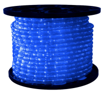 1/2 inch LED Blue Rope Light-Heavy Duty Commercial Use