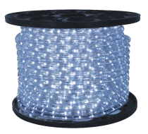 3/8 inch LED Cool White Rope Light-Heavy Duty Commercial Use