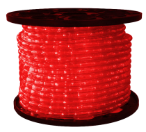 3/8 inch LED Red Rope Light-Heavy Duty Commercial Use