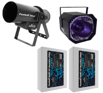  CHAUVET DJ Funfetti Shot + UV Cannon + 2x UV Confetti 