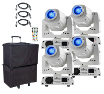 Chauvet DJ Intimidator Spot 255 IRC in White Quad Package