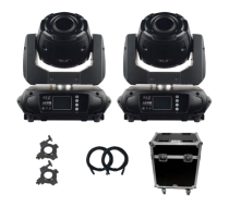 JMAZ AERO SPOT 60 Moving Head 2-Pack with Road Cases