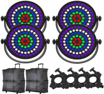 JMAZ Lighting JZ1019 HALO Q4 Wash QUAD 4-Pack
