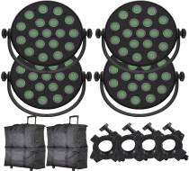 JMAZ Lighting JZ1020 HALO H6 Wash HEX 4-Pack 