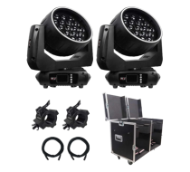 JMAZ Phantom PixelWash 1930Z Moving Head 2-Pack with Road Cases