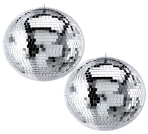 ProX MB-12 12" Mirror Ball W-ABS Core (Color Box Pack) 2-Pack
