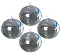 ProX MB-8 8" Mirror Balls ABS Four Pack