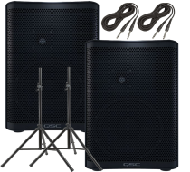 QSC CP8 8-inch Powered Speaker Value Pack