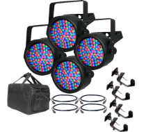Chauvet SlimPar 38 Pack with Cables, Clamps and Bag