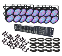 Chauvet SlimPar 64 Mega Uplighting System