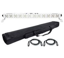 XStatic X-BAR60RGBWA-B IRC Dazzler RGBWA LED Uplight with Carry Bag Package