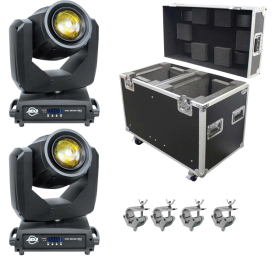 ADJ Vizi Beam 5RX Moving Heads & Road Case Package