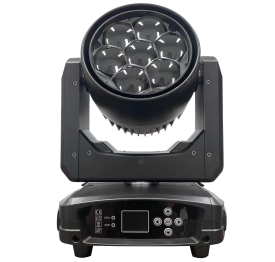  7*40W Mini Bee Zoom Wash Moving Head with LED Ring