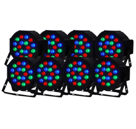 Eight Pack LED Par64