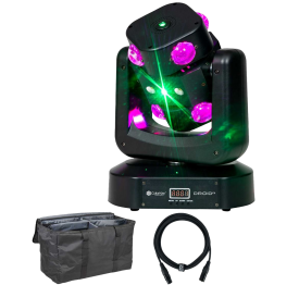 ColorKey CKU-1072 Droid FX Multi-Effect Moving Head with Utility Bag Package