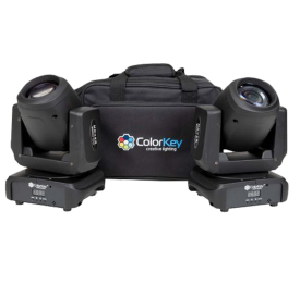 ColorKey CKU-5062 Mover Beam 100 with Carrying Bag Package