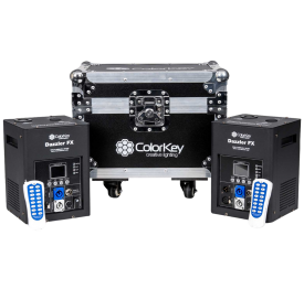 ColorKey CKU-7702 Dazzler FX 2-Pack with Road Case