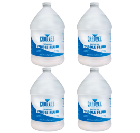 CHAUVET BUBBLE FLUID - GALLON CASE OF FOUR