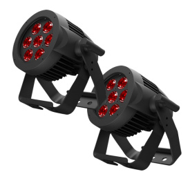 American DJ 7P Hex IP Par 2-Pack