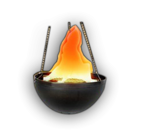 V106 Hanging Fire Cauldron