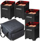 (4) ColorKey CKU-7060 AirPar HEX 4 with Bag Package