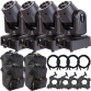 (4) ColorKey CKU01-5036 Mover Halo Spot Compact Moving Head Package