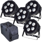ColorKey CKU-2152 WaferPar HEX 5 MKII with Utility Carry Bag Package