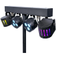 ColorKey CKU-3020 PartyBar GO Compact All-In-One Battery Powered Lighting Package